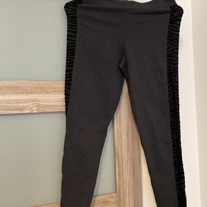 Pink leggings size small